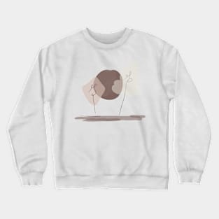 Decor: Contemporary Pastel Design Crewneck Sweatshirt